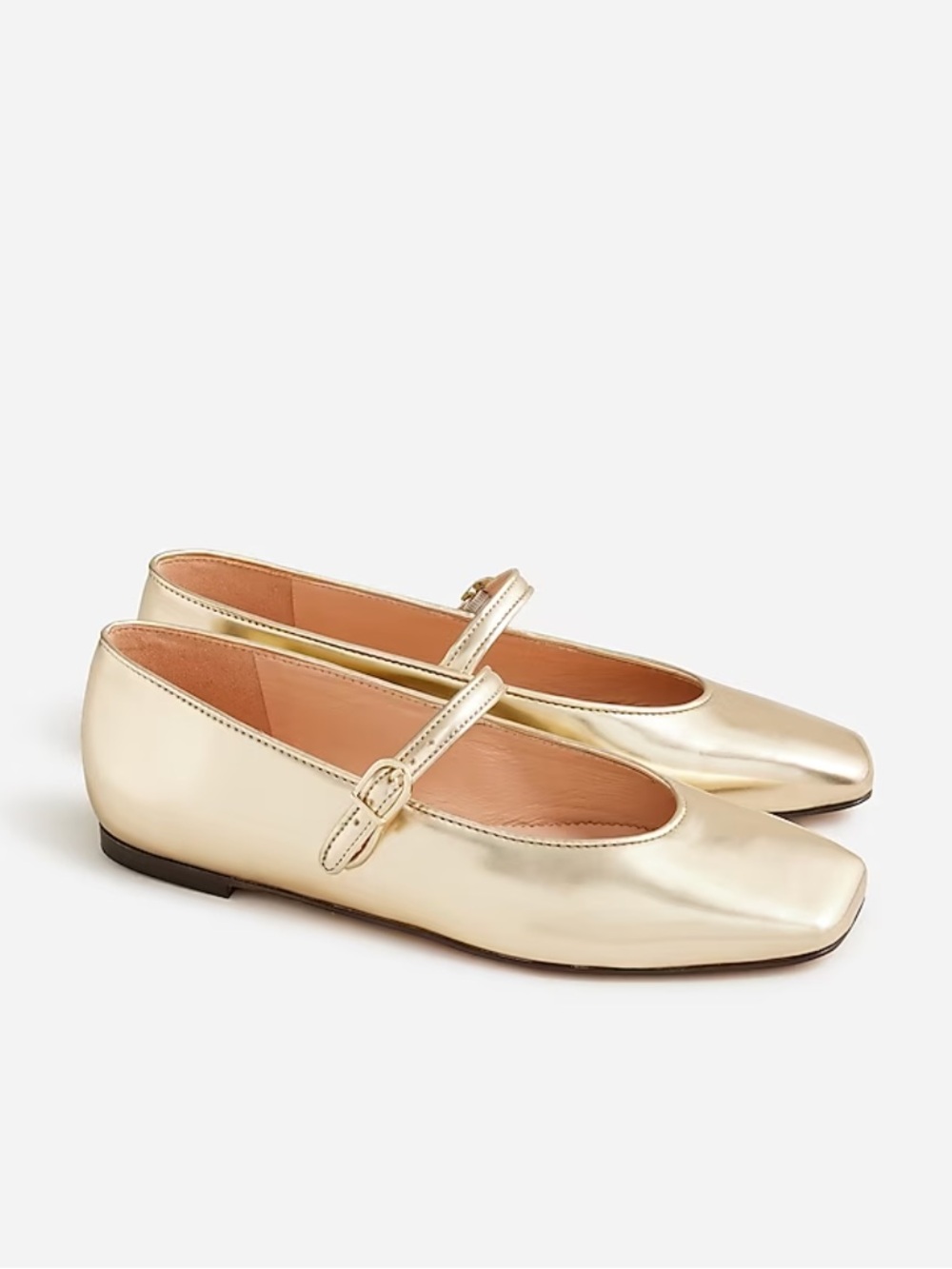 Women’s J. Crew Mary Jane Metallic Shoes